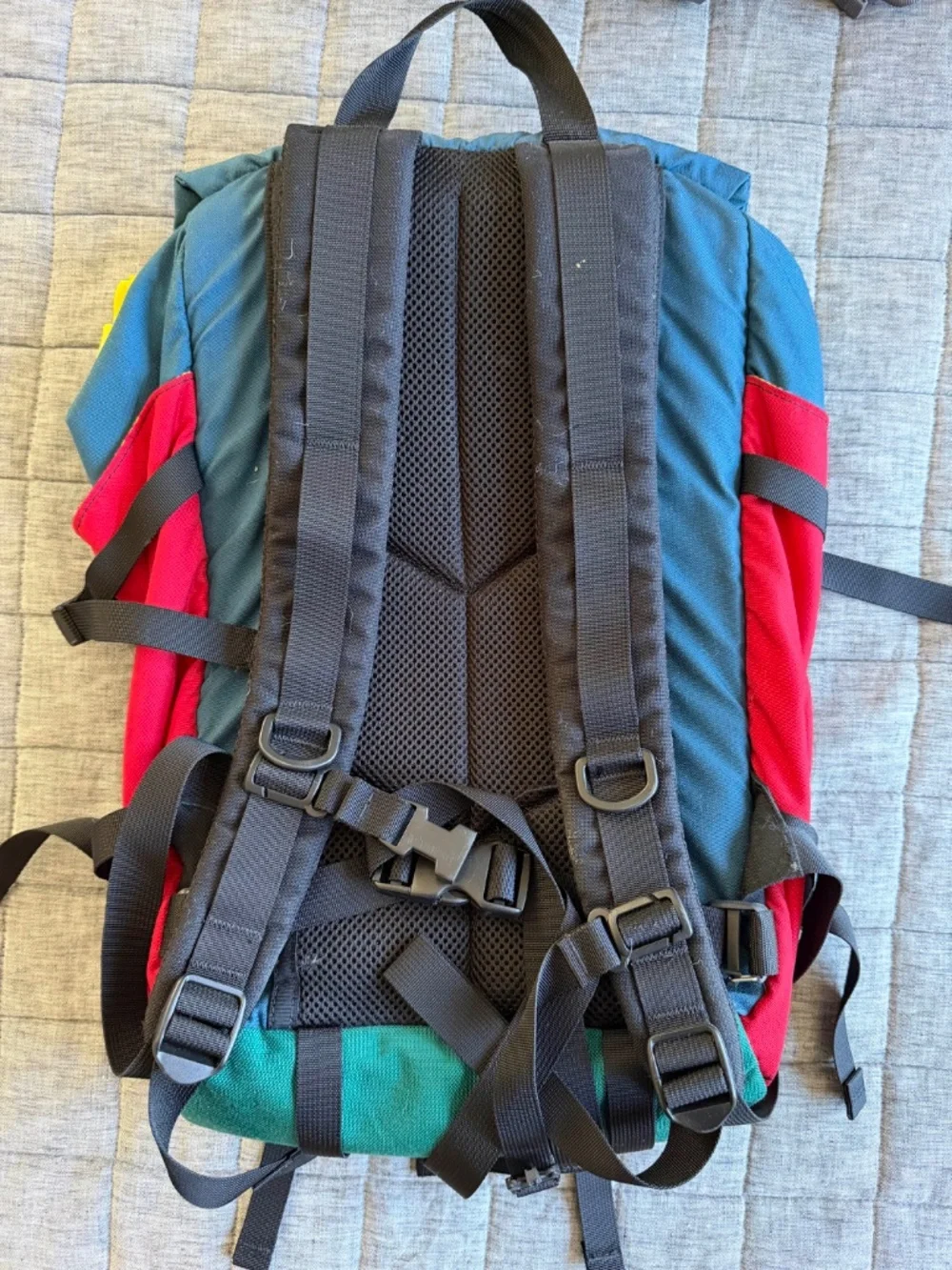 Vintage Topo Designs Mountain Pack Climbing Travel Hiking - Custom Nat Geo Patch